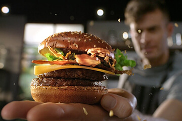 mcdonald's new burger: maestro southern bbq - stunning burger drop