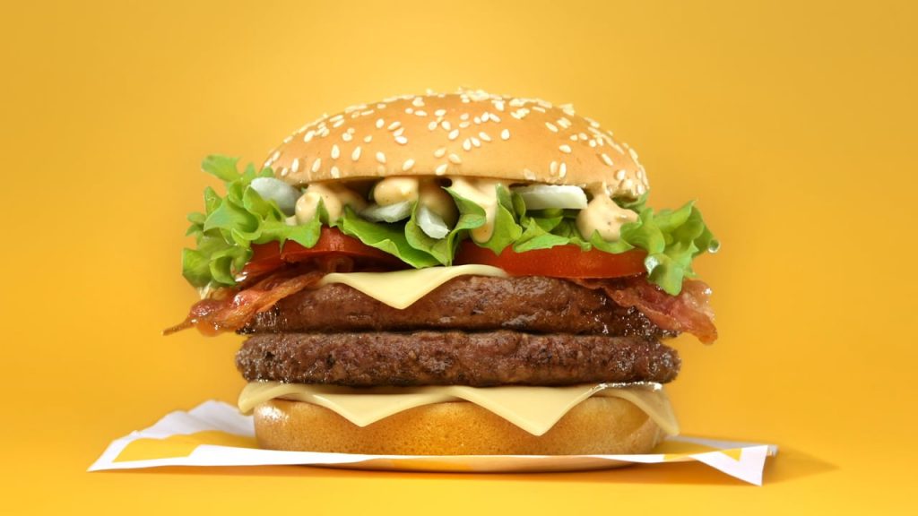 McDonald's big tasty - commercial cover