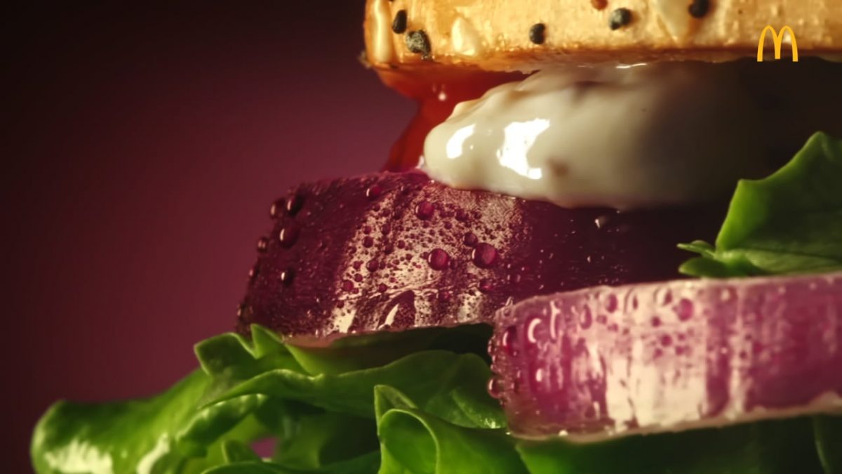 McDonald's Maestro burger - food film and commercial - cover