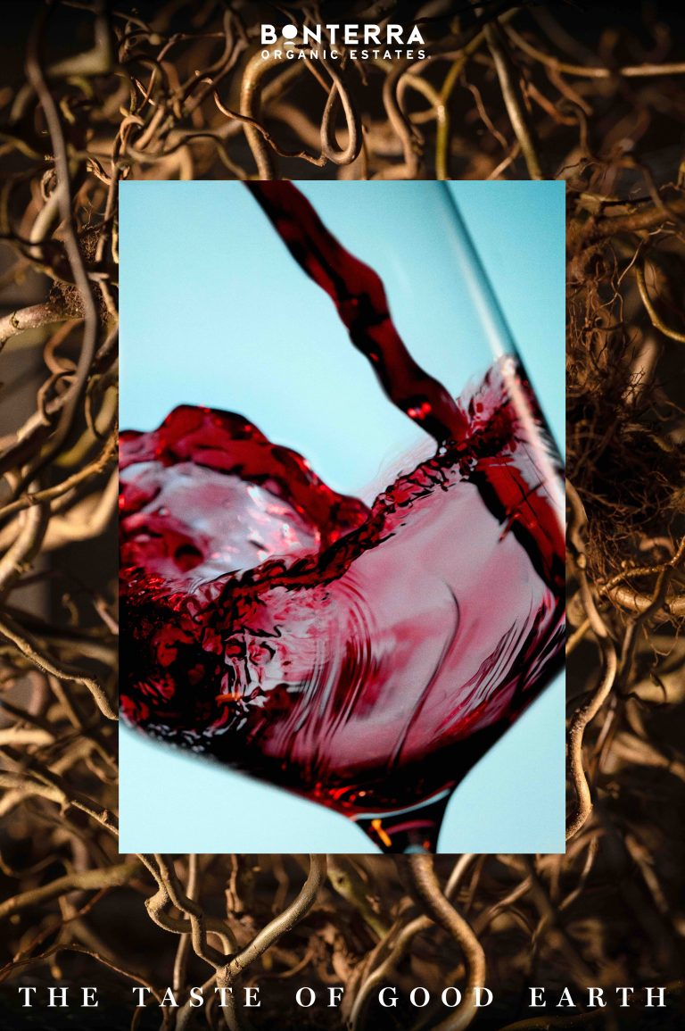 060325 Work Bonterra6970_Red_Wine_Pour